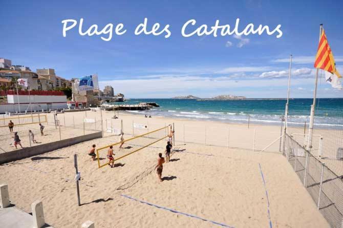 Suite Jacuzzi Privatif Plage Des Catalans Marseilles Exterior foto